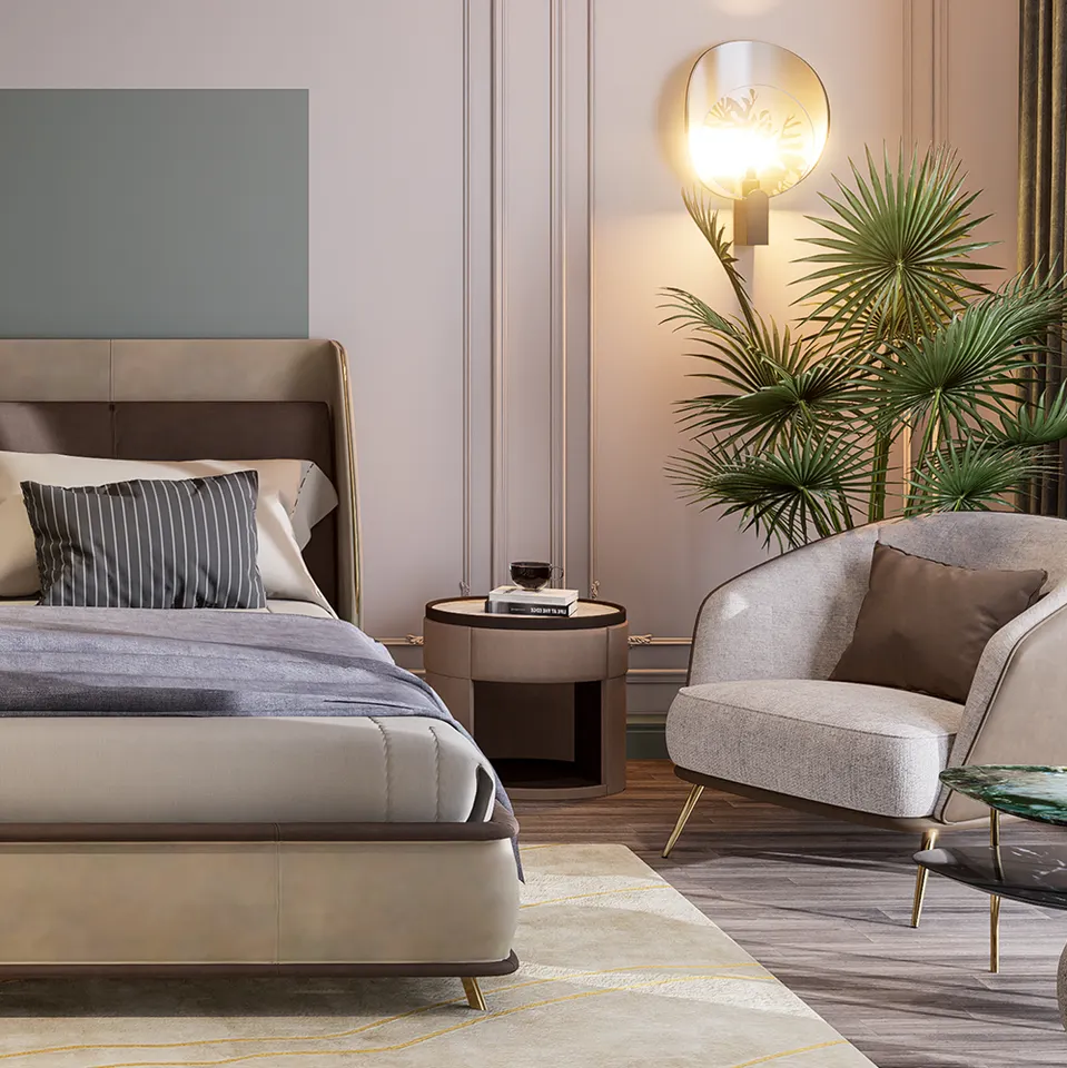 Luxe Italiaans Kingsize Hotelbed