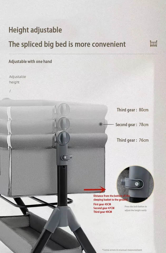 Premium Opvouwbaar Hotel Babybed - Mobiel & Robuust