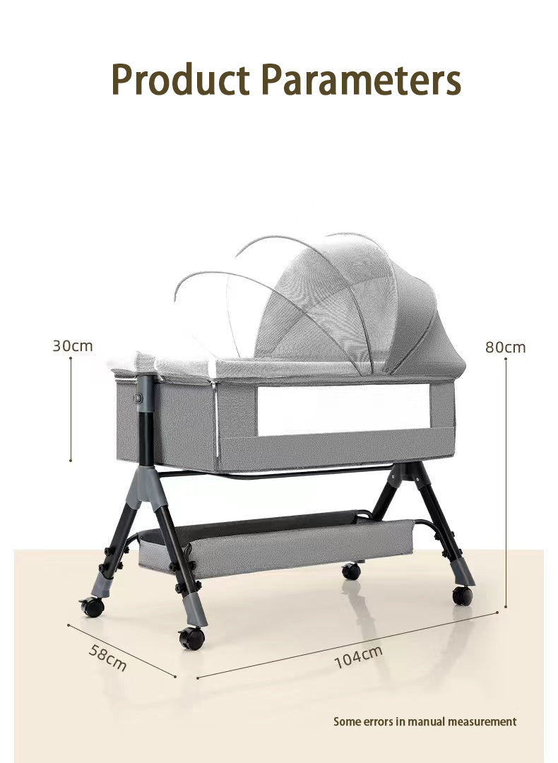 Premium Opvouwbaar Hotel Babybed - Mobiel & Robuust